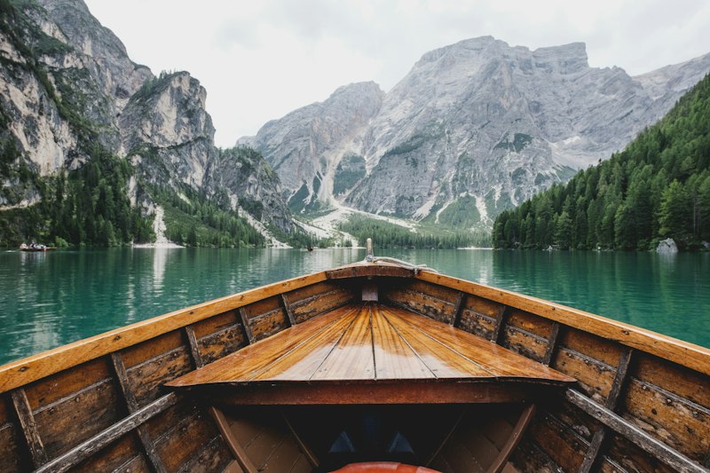 Lake and travel view